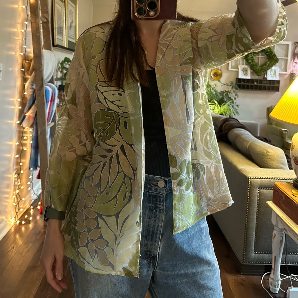 006: Alfred dinner size 14 Scheer button down